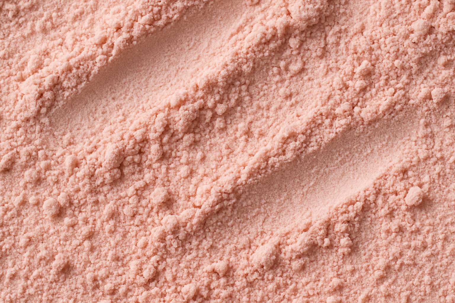 Leicht pinker Puder Nahaufnahme
