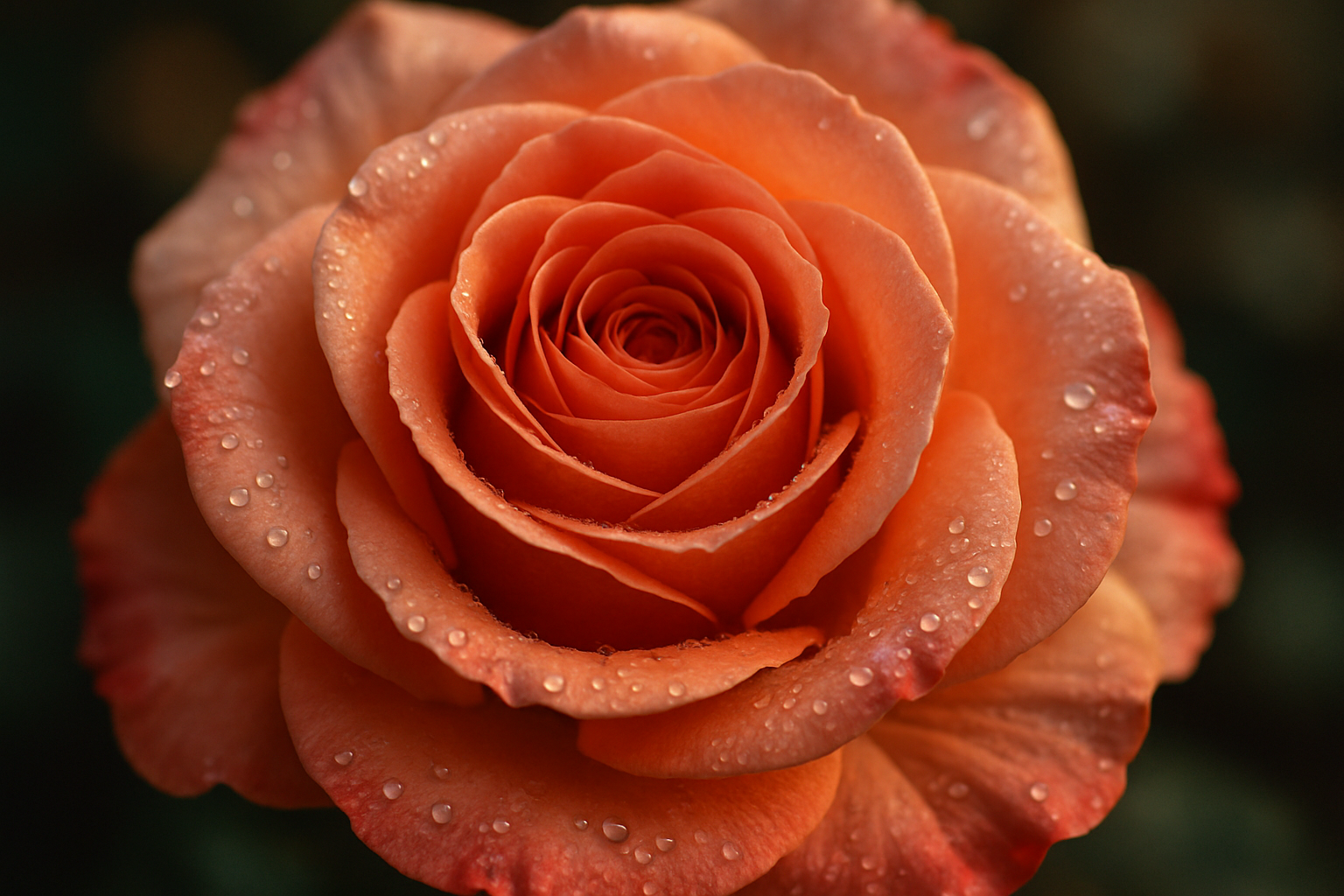 Rose aus der Nähe
