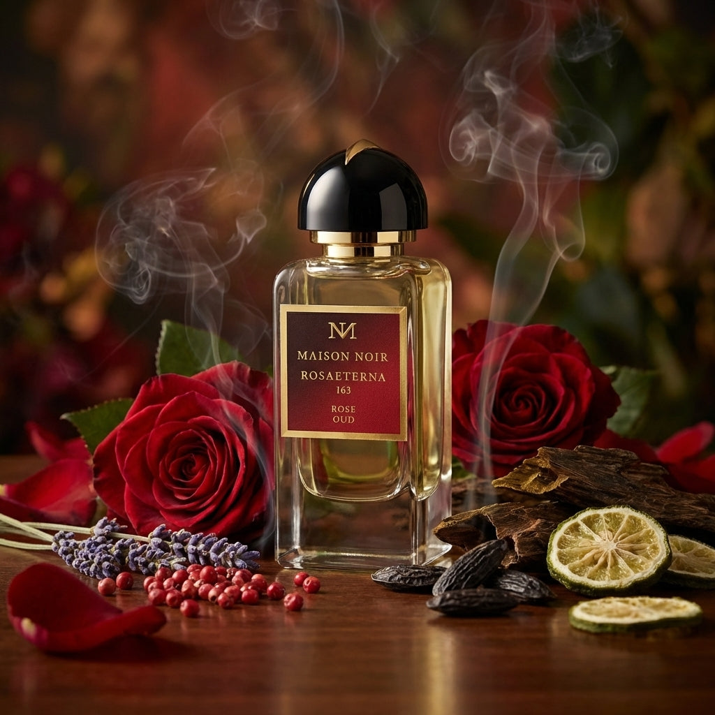 Atmospheric scene of Rosaeterna 163 by Maison Noir